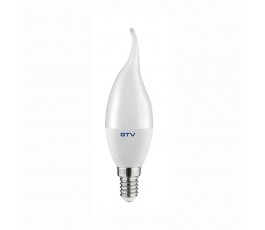 
                  GTV Żarówka LED C37L SMD 2835 8W 700lm E14 Ciepła Biała LD-SMC37L-80